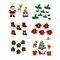 Dress it Up Buttons Traditional Holiday Embellishment Assortment